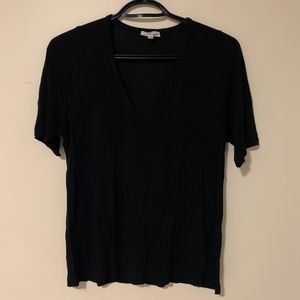 Wilfred Free black v-neck shirt